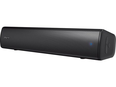 Creative Stage Air V2 2.0 Portable Bluetooth Sound Bar Speaker - 10 W RMS - Black Cheap