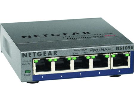 Netgear ProSafe Plus Switch, 5-Port Gigabit Ethernet For Discount