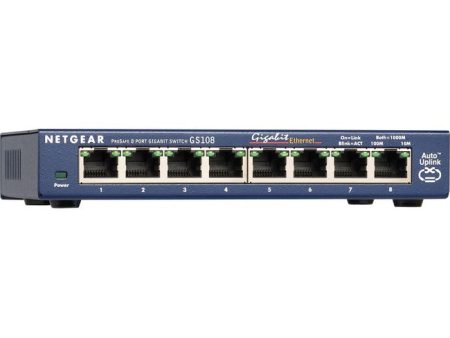 Netgear ProSafe GS108 Ethernet Switch Hot on Sale