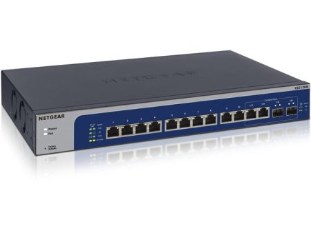 Netgear 12-Port 10-Gigabit Multi-Gigabit Ethernet Smart Managed Plus Switch (XS512EM) For Discount