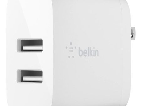 Belkin BOOST↑CHARGE Dual USB-A Wall Charger 24W Online Hot Sale