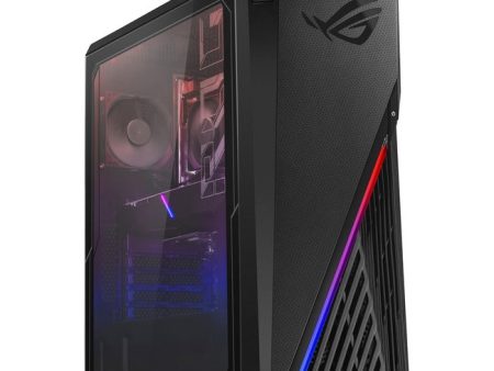 Asus ROG Strix GA15DK-DH776 Gaming Desktop Computer - AMD Ryzen 7 5800X Octa-core (8 Core) 3.80 GHz - 16 GB RAM DDR4 SDRAM - 1 TB PCI Express SSD - Tower - Black Supply