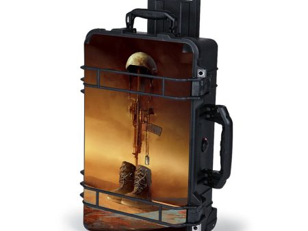 Never Forgotten Military Boots Rifle Pelican Case 1510 Skin For Sale