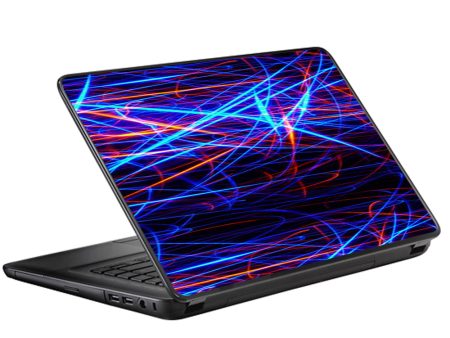 Lasers Neon Laser Beams Universal 13 to 16 inch wide laptop Skin on Sale