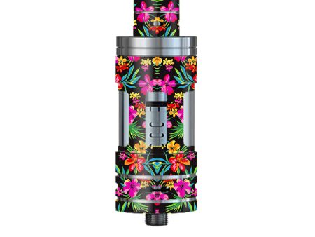 Tropical Flowers, Hawaii Smok TFV4 Tank Skin Discount