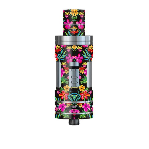 Tropical Flowers, Hawaii Smok TFV4 Tank Skin Discount