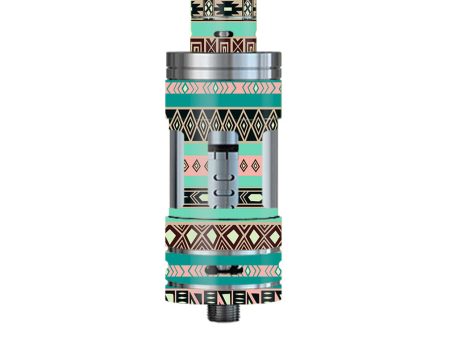 Aztec Turquoise Smok TFV4 Tank Skin Cheap