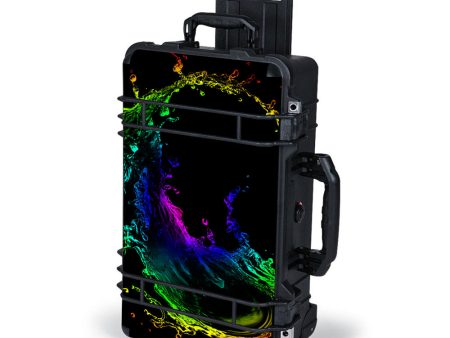 Rainbow Water Splash Pelican Case 1510 Skin Sale