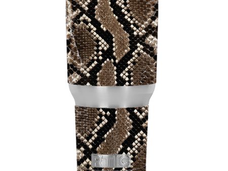 Snakeskin Rattle Python Skin RTIC 30oz Tumbler Skin Fashion