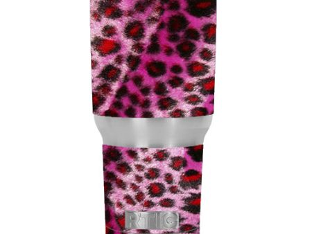 Pink Fur, Cheetah RTIC 30oz Tumbler Skin For Sale