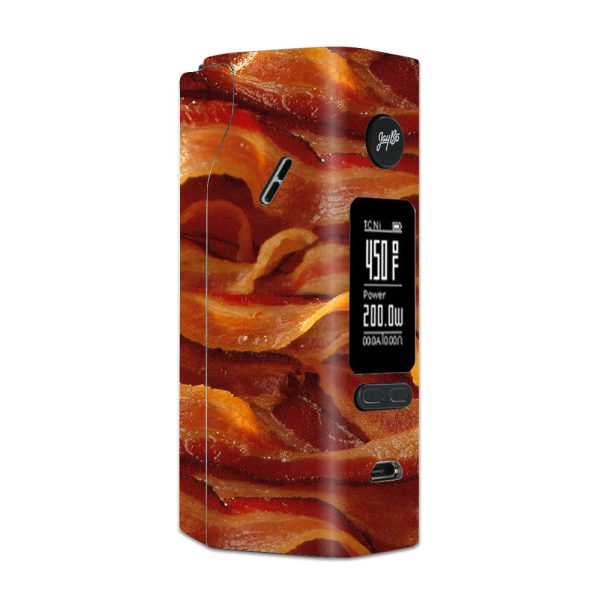 Bacon  Crispy Yum Wismec Reuleaux RX 2 3 combo kit Skin Hot on Sale