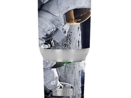 Astronaut Having A Beer RTIC 30oz Tumbler Skin Discount