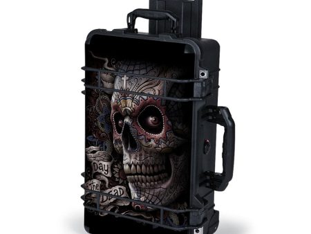 Day Of The Dead Skull Pelican Case 1510 Skin For Discount