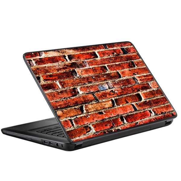 Red Brick Wall Rough Brickhouse Universal 13 to 16 inch wide laptop Skin on Sale