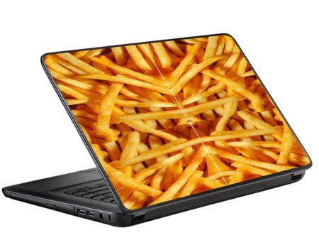 French Fries Universal 13 to 16 inch wide laptop Skin For Sale