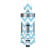 Teal Chevron Smok TFV4 Tank Skin For Cheap