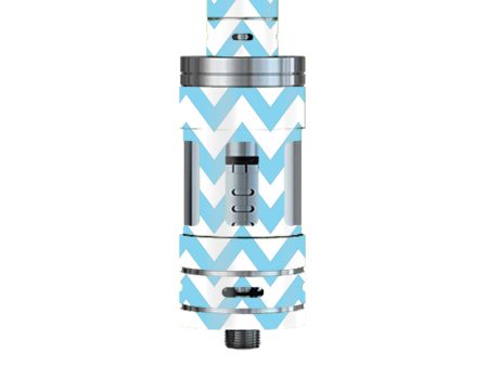 Teal Chevron Smok TFV4 Tank Skin For Cheap