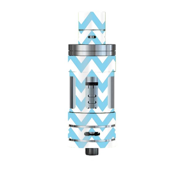 Teal Chevron Smok TFV4 Tank Skin For Cheap