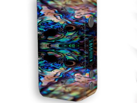 Abalone Blue Black Shell Design Smok Kooper Plus 200w Skin For Cheap