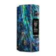 Abalone Shell Green Swirl Blue Gold Wismec Reuleaux RX 2 3 combo kit Skin For Cheap