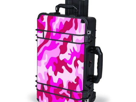 Pink Camo, Camouflage Pelican Case 1510 Skin For Sale