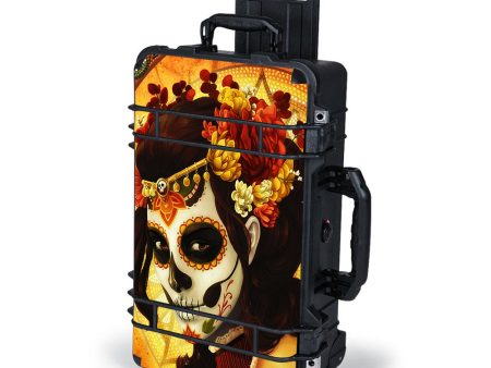 Skull Girl Dia De Los Muertos Paint Pelican Case 1510 Skin For Sale