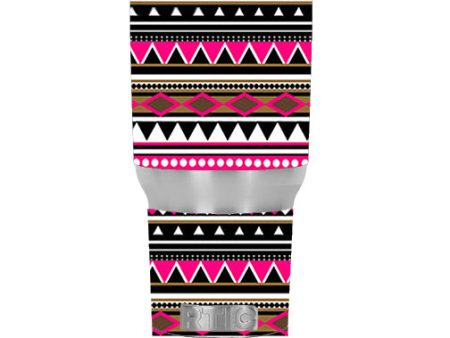 Pink Aztec Indian Chevron RTIC 30oz Tumbler Skin Online now