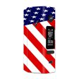 American Flag Usa Wismec Reuleaux RX 2 3 combo kit Skin For Sale