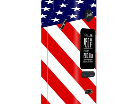 American Flag Usa Wismec Reuleaux RX 2 3 combo kit Skin For Sale