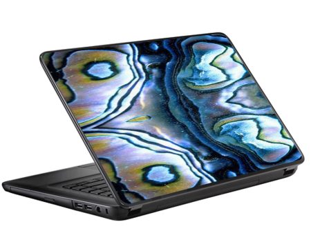 Abalone Aulon Sea Shells Pattern Crystal Universal 13 to 16 inch wide laptop Skin on Sale