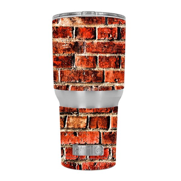 Red Brick Wall Rough Brickhouse RTIC 30oz Tumbler Skin Online