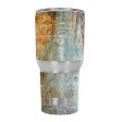 Rusted Steel Metal Plate Grey RTIC 30oz Tumbler Skin Online Hot Sale