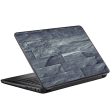 Grey Slate Panel Brick Wall Bricks Universal 13 to 16 inch wide laptop Skin Supply