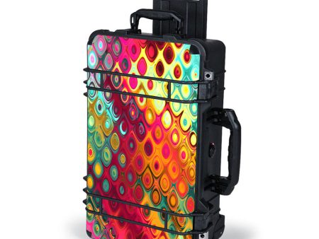 Colorful Pattern Stained Glass Pelican Case 1510 Skin on Sale