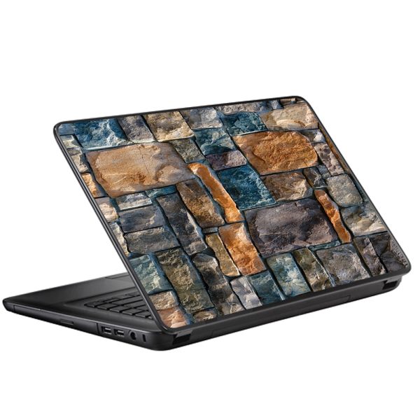 Aged Used Rough Dirty Brick Wall Panel Universal 13 to 16 inch wide laptop Skin For Cheap