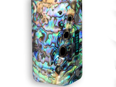 Abalone Swirl Shell Design Blue Smok Kooper Plus 200w Skin Online Sale