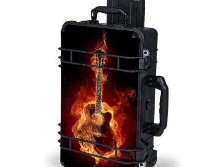 Guitar In Flames Pelican Case 1510 Skin Online now