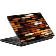 Stained Glass Bricks Brick Wall Universal 13 to 16 inch wide laptop Skin For Sale