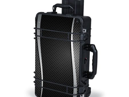 Metal Metallic Screen Pattern Pelican Case 1510 Skin Online Sale