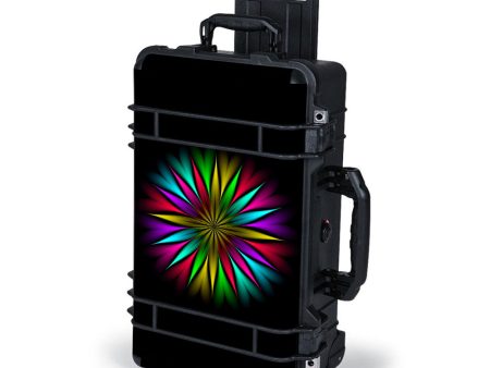 Neon Flower Trippy Shape Pelican Case 1510 Skin Online Hot Sale