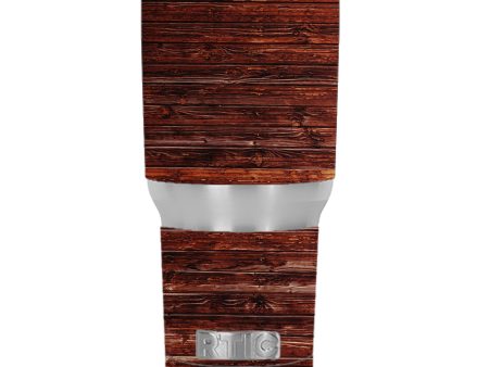 Redwood Design Aged Reclaimed RTIC 30oz Tumbler Skin For Cheap