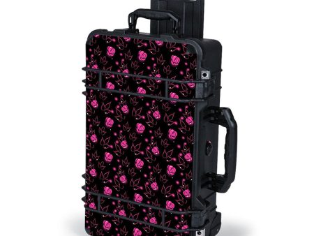 Pink Rose Pattern Pelican Case 1510 Skin Online Sale